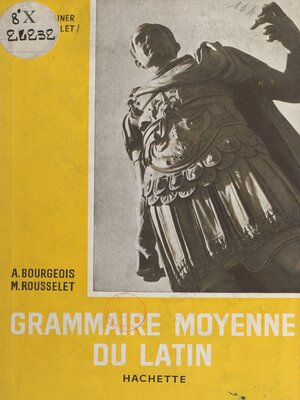 cover image of Grammaire moyenne du latin